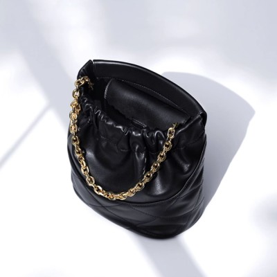 Cowhide bag commuter shoulder crossbody bag women