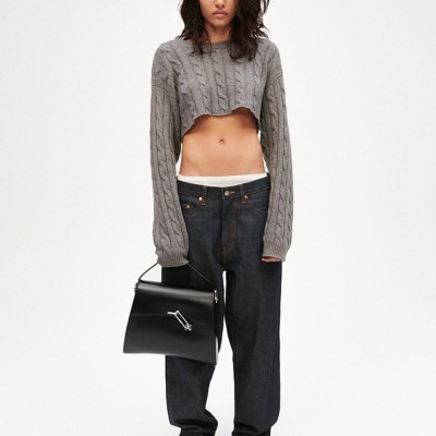 Leather shoulder crossbody large capacity premium messenger bag briefcase